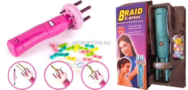 Инструмент для плетения косичек Braid X-Press оптом 